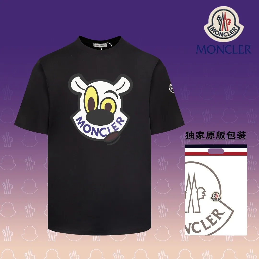 【 MONCLER】 2024 New Arrival Premium LOGO ， Premium ， 230 ， ， ， ！ Same Style ❗️ Same Style， In Stock！ Size：S M L XL XXL ：Black White